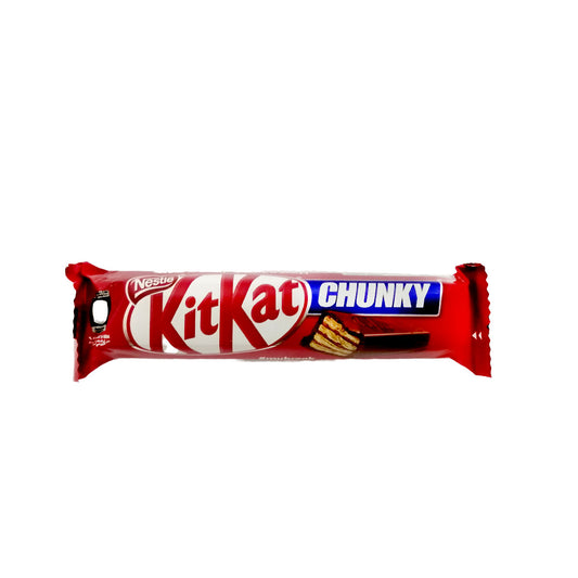 Nestle KitKat Chunky Chocolate Bar كت كات أصابع ويفر هشة مغطاة بشوكولاتة بالحليب