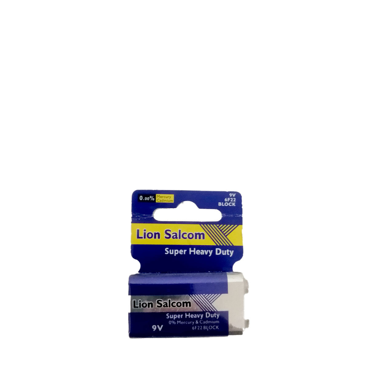 Lion Salcom Battery 9 V  ليون سالكوم بطارية 9 فولت