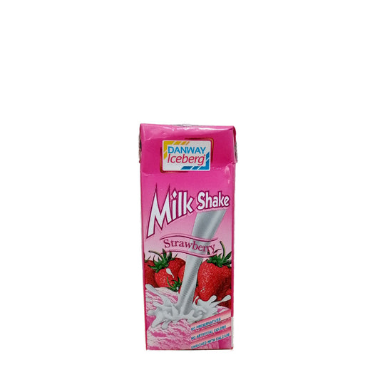 Strawberry Milkshake  180 ml ميلك شيك بنكهة الفراولة 180 جرام