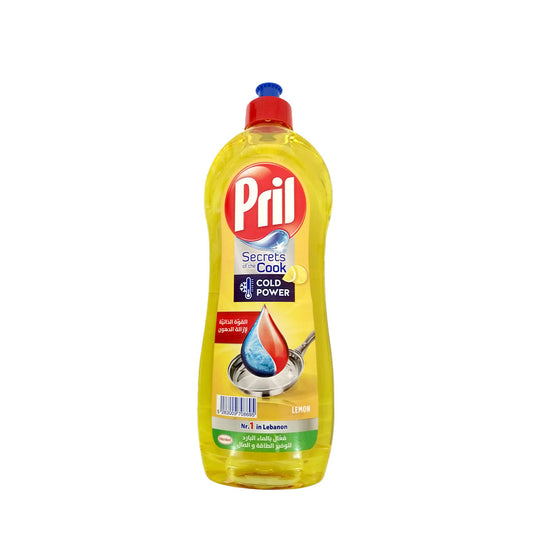 Pril  Dishwashing Liquid Cold Power Lemon Flavor   بريل سائل غسيل الصحون بنكهة الليمون