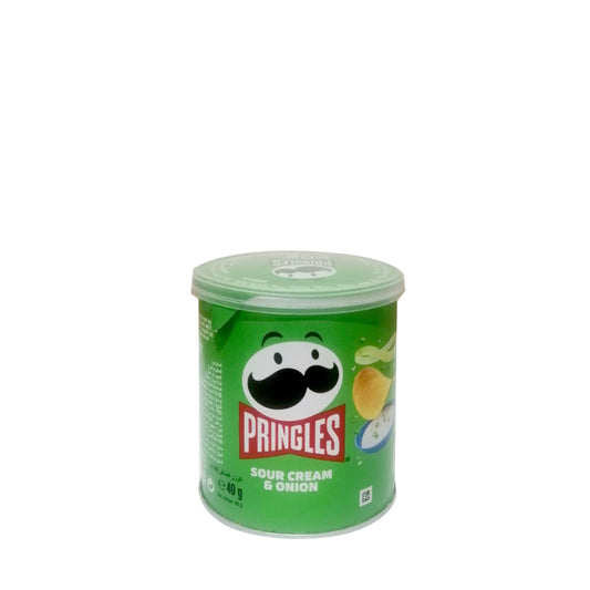 Pringles Sour Cream & Onion 40 g برنغلز بطعم البصل والقشدة الحامضة