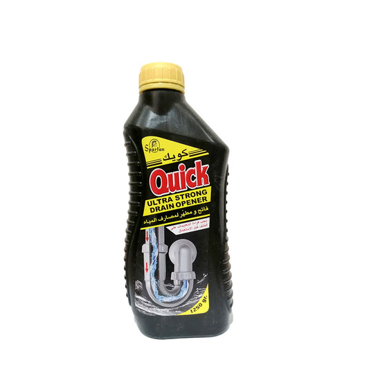 Spartan Quick Ultra Strong Drain Opener 1250 g كويك فاتح ومطهر لمصارف المياه