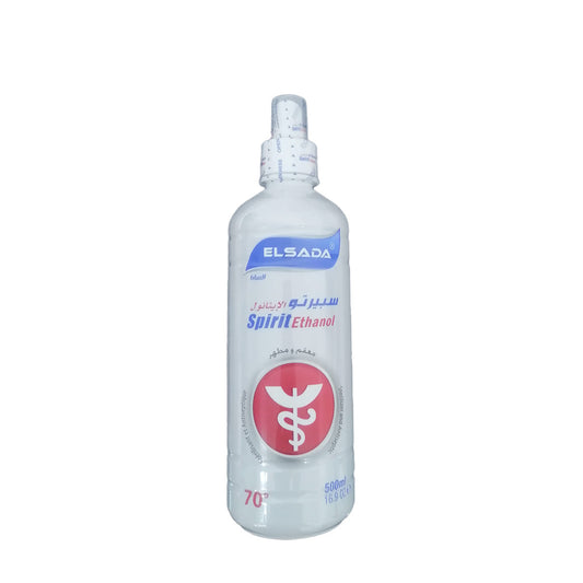 Elsada Spirit Ethanol Sterilizer and Antiseptic 500 ml السادا سبيرتو الإثانول معقم ومطهر