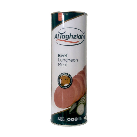 Al Taghziah  Beef Luncheon Meat  840 g   مرتديلا لحم لانشون بقر 840 غرام