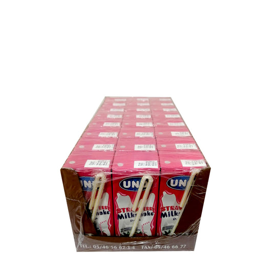 Uno StrawBerry Milkshake Drink 180 ml