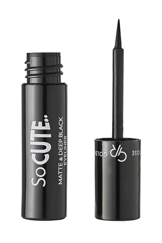 Golden Rose Gr So Cute Matte & Deep Black Eyeliner