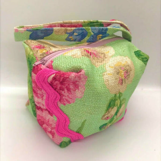 Koko Bag Women's Green Cotton Candy Pouch 14 (L)x18 (H)x10 (W) cm