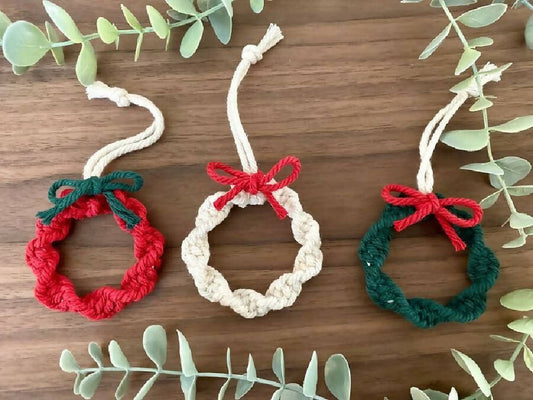 REYA’s Handmade Macrame Wreath