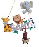 Crenay Handmade Safari Wall Name Hanger 30cm x 20cm