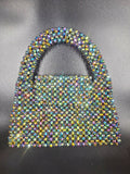 Lulua Stitches Handmade Aurora Crystal Bag