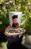 Rawan's Art Handpainted Graduation Mug Design