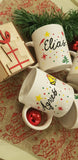 ArtVibes Hand Painted Customized Christmas Mug (per piece)