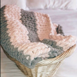 Khayet W Tara Handmade Chunky Knit Finger Blankets