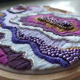 Divine Threads Handmade ''Cystal Thread Collection'' Amethyst Bliss/ 17 cm