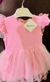 Rita Fashion Kids Turkish Pink Dress For Girls Size 1.2 Years