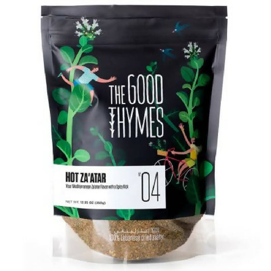 The Good Thymes 100% Fresh "Hot Za'atar Mix" Bag 350G