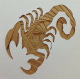 3D.M.Handmade Painting Board Scorpio(18*18cm