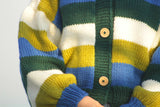 Knittember Handmade Knitting Cardigan "Aqua Chic" for Women