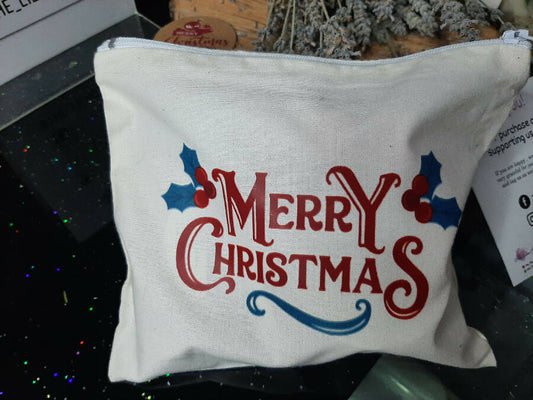 TheLilacFoam's Handmade Christmas Tote Pouch