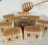 Glow & GO Handmade Face Soap Organic Honey & Milk Soap 100g