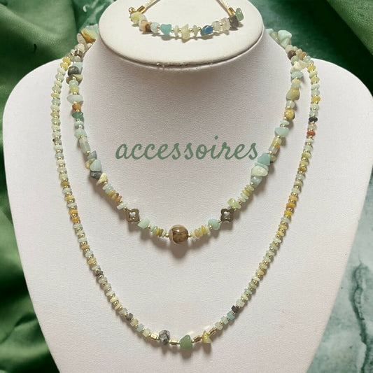 Accessoires by Madeleine Handmade Jewelry High Quality Real Stones Goldplated Items “Elegance”