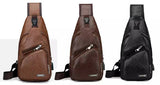 COCO LEATHER Cross leather man bag 0.18kg.