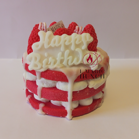 LMagicHunch Handmade Cake candle 0.35g