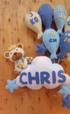 Crenay Handmade Kids Name Wall Banner 70cm x 50cm