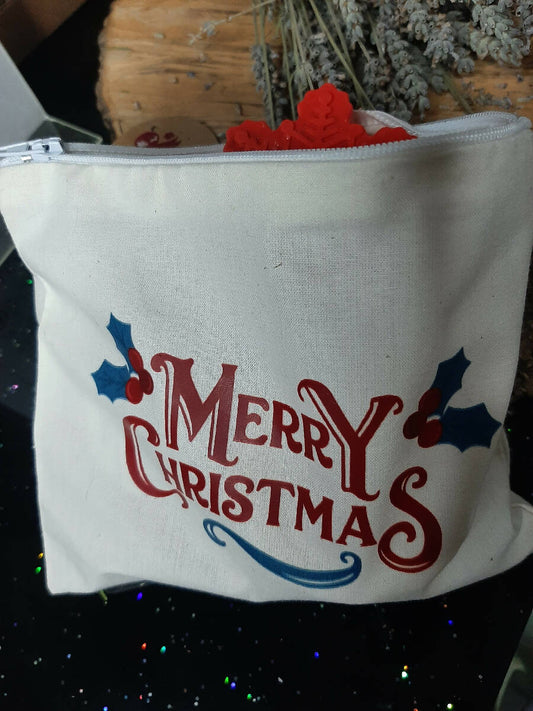 TheLilacFoam's Handmade Christmas Tote Pouch