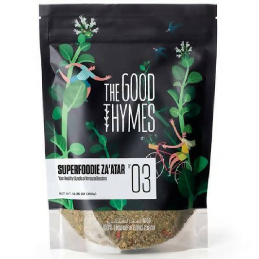 The Good Thymes 100% Fresh "Superfoodie Za'atar Mix" Bag 350G