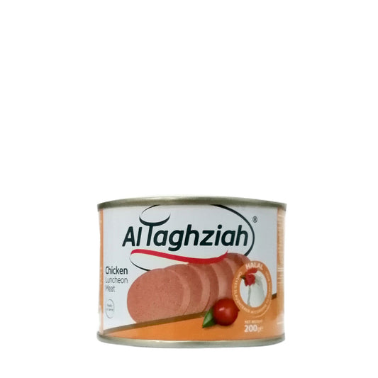 Al Taghziah Chicken Luncheon Meat 200 g التغذية لحم لانشون دجاج مرتدلا