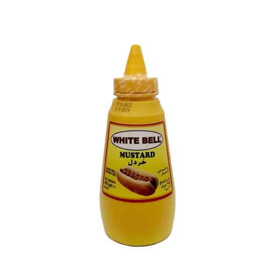 White Bell Mustard 255 g  وايت بل خردل
