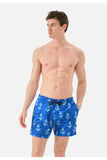 John Frank Men's  Patterned Swim Shorts