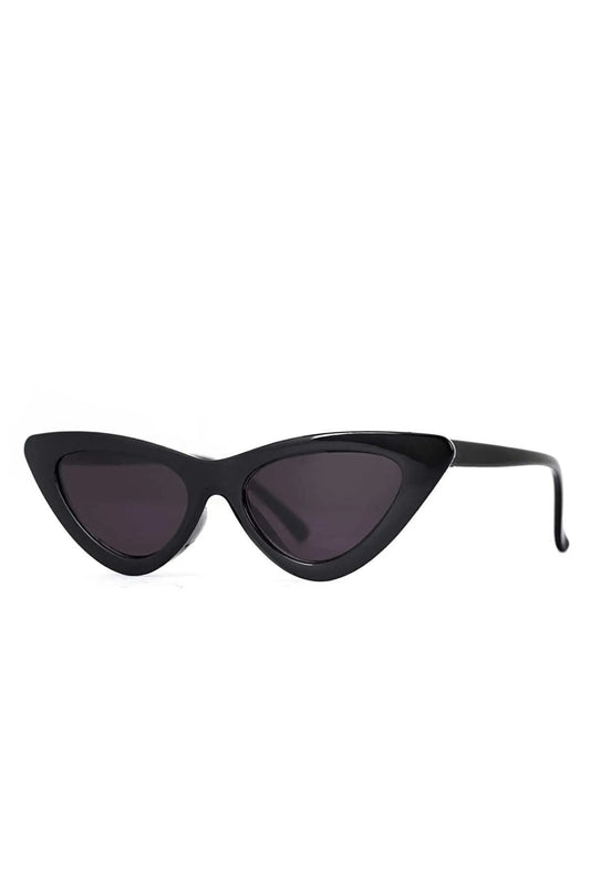 Modalucci Women's Black Cat Eye Sunglasses