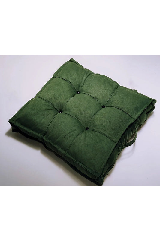 Color Mix Garden Green Biscuit Seating Picnic Cushion