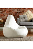 Pufumo Garden White Sofa Leather Bean Bag