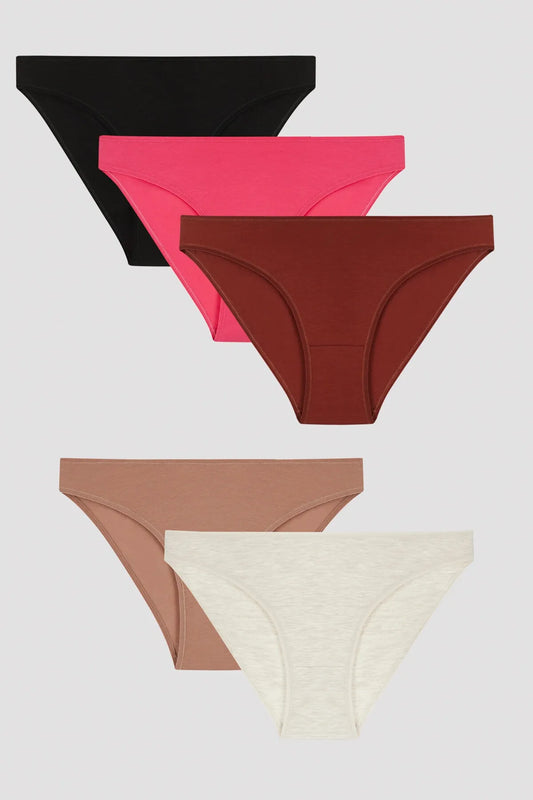 Penti Women's Mix Concept 5-Piece Slip Panties
