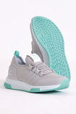 Tonny Black Boy's Grey Green Sports Shoes