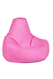 Pufumo Garden Pink Sofa Leather Bean Bag