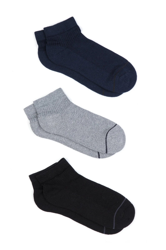 Mavi Men's 3-Piece Booties Socks