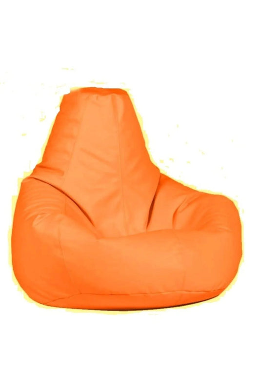 Pufumo Garden Orange Sofa Leather Bean Bag
