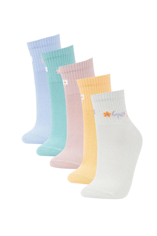 Defacto Women's 5-pack Cotton Socks