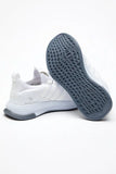 Tonny Black Boy's White Sports Shoes