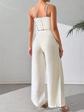 Privé Women's Top and Wide Leg Pants For Occasion Sets