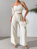 Privé Women's Top and Wide Leg Pants For Occasion Sets