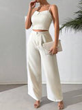 Privé Women's Top and Wide Leg Pants For Occasion Sets