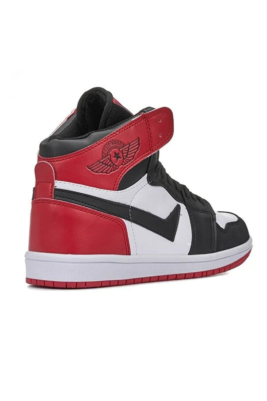 Nstil Boy's Red- White- Black Casual Basketball Sport Shoes
