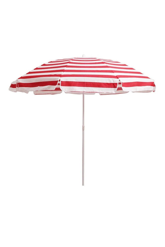 Mashotrend Garden Red White 2 Meter Umbrella