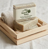 Savon au lait de chèvre avec beurre de karité | Soin naturel pour peau sensible