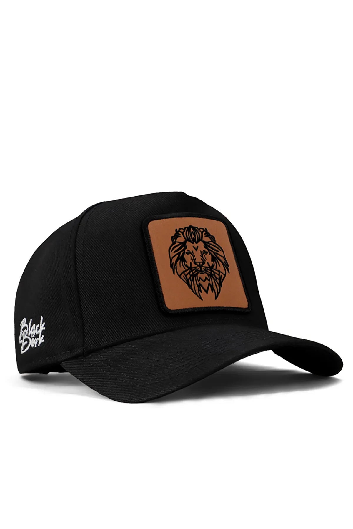 BlackBörk Men's Black Baseball Lion Hats